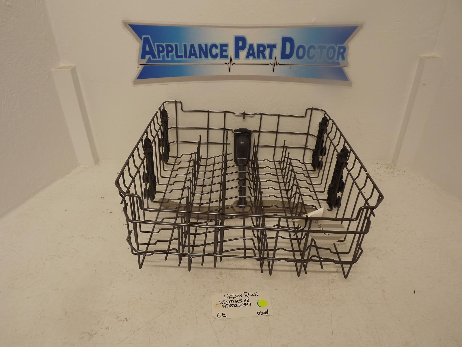 GE Dishwasher WD28X25018 WD28X10347 Upper Rack Used GE Dishwasher WD28X25018 WD28X10347 Upper Rack Used